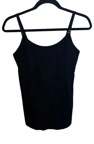 Love By Gap Black Clip Down Nursing Cami thumbnail 1