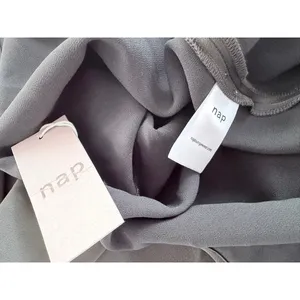 Nap Loungewear Sleeveless A-line Maxi Dress Dark Grey NEW Size Large Comfort thumbnail 4