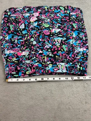 Lulu-B Skort Skirt Women's 2 Black Pink Geometric Stretch Performance Athletic thumbnail 10