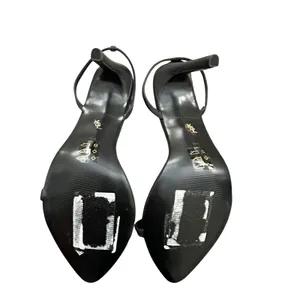 Kurt Geiger London Brixton Stiletto Sandals black quilted size 38.5/8.5 thumbnail 6