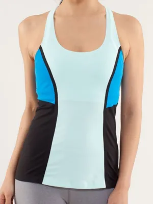Lululemon cool racerback surf bond tank size 4 . thumbnail 1