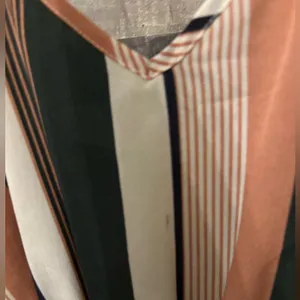 Striped V-Neck Spaghetti Strap Romper thumbnail 5