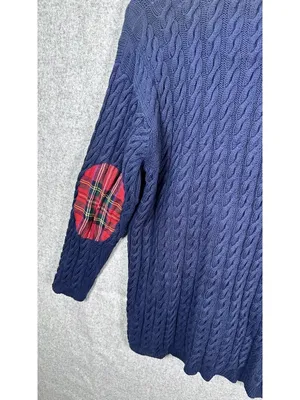 Vintage Adrienne Vittadini Womens Sweater Cardigan Oversized Academia Teacher‎ thumbnail 10