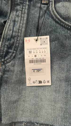 ZARA Mini Denim Skirt thumbnail 4