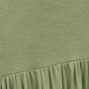 Olive Green Stretchy Maternity Baby Shower Pregnant Party Photos Maxi Dress M thumbnail 7