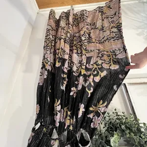Anthropologie Cutout Maxi Dress Sheer Black Motif Size‎ XS Cover Up Boho thumbnail 8