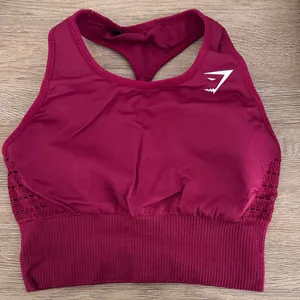 Gymshark Red Sports Bra thumbnail 1