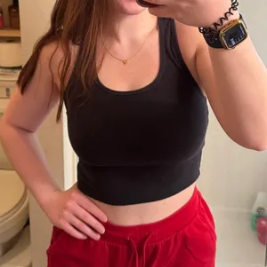 Forever 21 Black Racerback Tank thumbnail 1
