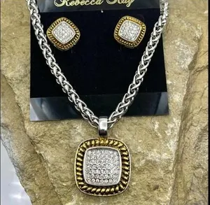 Classic Gold and Silver Statement Set thumbnail 1