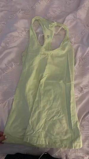 Green Lululemon Tank thumbnail 1