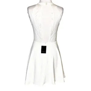 NWT‎ NBD gimme more lace white mini dress Sz M revolve thumbnail 4