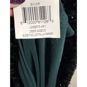 BCBGMAXAZRIA All Over Sequin Gown Jade Green Showgirl‎ Maxi Dress Formal Stretch thumbnail 8