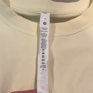 Lululemon LA Ribbed Waist‎ Long Sleeve Shirt Size 10 C16 thumbnail 6