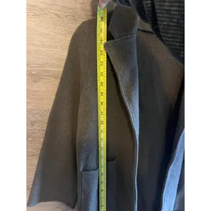 Quince Organic cotton knit blazer Heather brown size M cardigan open thumbnail 7