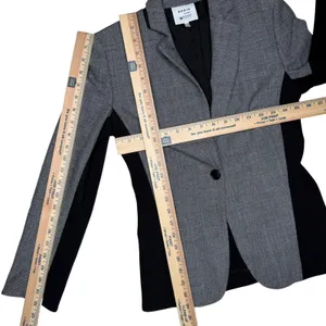 Akris Punto Wool Blazer Jacket 4 (Small) Single Button Slimming Saks Fifth Ave thumbnail 9
