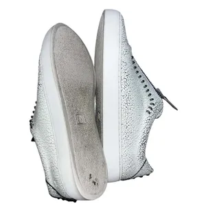 Frye Lena Rebel Leather Zip Crackled Low Top Sneaker thumbnail 5