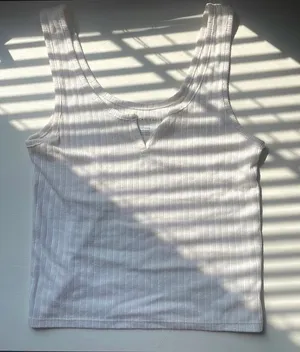 American Eagle Outfitters White Tank thumbnail 1