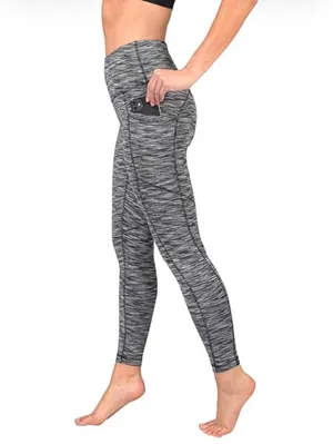 90 Degree By Reflex High Rise Ankle Length Pocketed Leggings thumbnail 2