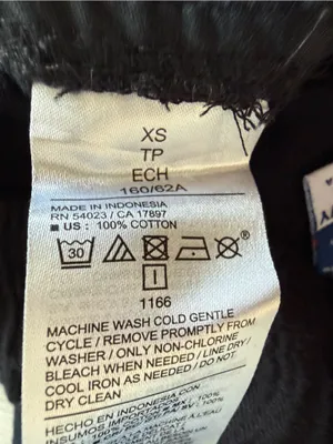 Old Navy High-Waisted Crinkle Gauze Barrel Ankle Pants Black XS NWT thumbnail 11