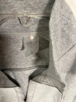 CALIA by Carrie Underwood Light Gray Half-Zip Fleece Pullover thumbnail 5