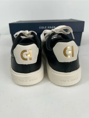 Cole Haan Womens Grand Court Traveller Court Sneakers Black Size 8 NEW thumbnail 6