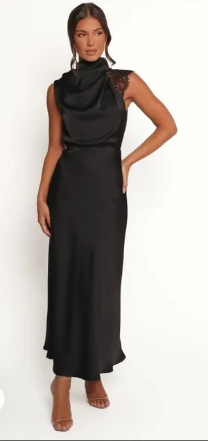 Petal & Pup Halter Anabelle Neck Midi Dress thumbnail 1