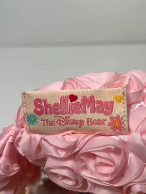 Disney Hong Kong Disneyland ShellieMay Bear Springtime Satin Rose Crossbody Bag thumbnail 12