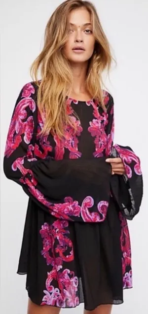 Free People Symphony Slip Dress Size Medium thumbnail 2