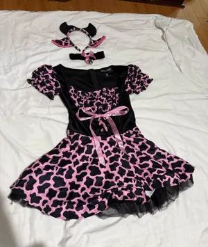 Dolls Kill Trickz N Treatz Cookies N Cream Cow Costume thumbnail 1