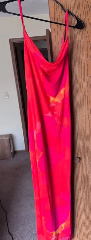 Amazon Pink Dress Maxi thumbnail 1