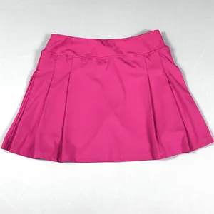 Tommy Bahama Skort Womens Medium Pink Pleated Athletic Tennis Pickle Ball thumbnail 6