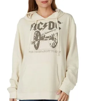 AC/DC For Those About To Rock Hoodie Women's‎ Small GUC thumbnail 1