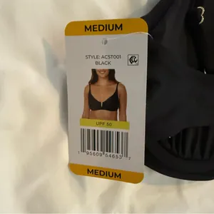 NWT Anne Cole V Wire Elongated Underwire Top thumbnail 4
