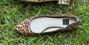 White House | Black Market Leopard Print Women's Flats Size 6M thumbnail 8