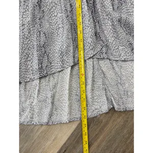 Anthropologie Marfa Snake Print Halter Wrap Midi Dress Size 4 Boho thumbnail 9