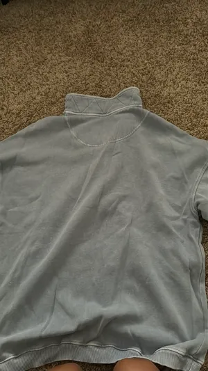Aerie Light Blue Quarter-Zip thumbnail 6