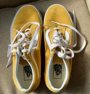 Mustard Old Skool Vans thumbnail 1