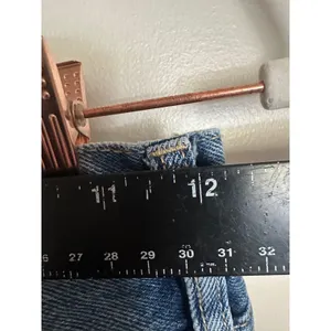 Kancan High Rise Distressed Straight Leg Jeans Blue 1/24 Boho Grunge thumbnail 6