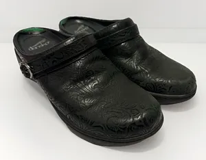 Dansko Allison Slip Resistant Mules Clogs Shoes Womens Size 8.5-9 US 39 EU Black thumbnail 1