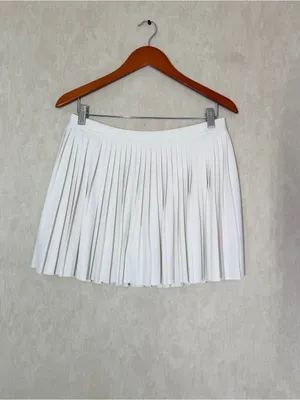 Prince Pickleball Women’s Pleated Skort Skirt Athletic in Ivory XL thumbnail 2