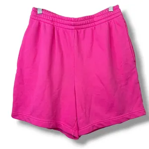 SKIMS Hot Pink Drapey French Terry Ultra High Waist Drawstring Lounge Shorts XS thumbnail 5
