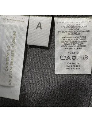 Ann Taylor The Chelsea Gray Trousers Pants Size 8 New with Tags thumbnail 4