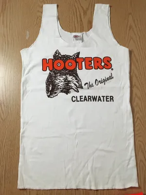 Hooters New Women’s Girl Uniform Outfit Tank And Shorts Size Xs thumbnail 3