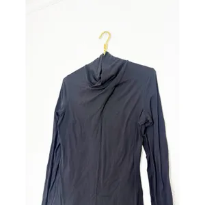 Lululemon Ethereal Long Sleeve Top Black Wrap Turtleneck Lightweight Stretch thumbnail 6