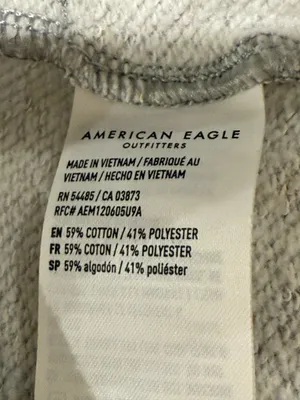 American Eagle Womens Gray Sweatpants Size Small thumbnail 6
