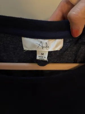 Ande Blue Boxy Soft Tee Size M thumbnail 2