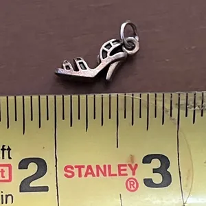 Silver Tone High Heel Charm Pendant thumbnail 5