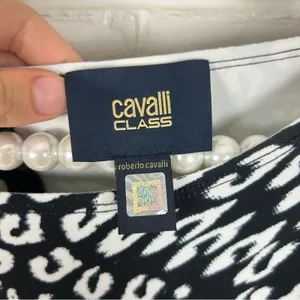 NWT Cavalli Class by Roberto Cavalli Printed Embellished Dress Size US 6 thumbnail 13