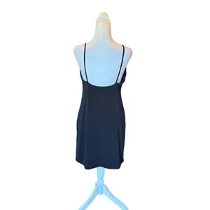 Abercrombie and Fitch Convertible Strappy Mini Dress Womens Large Black NEW thumbnail 4