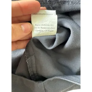 Grey’s Anatomy Women’s Gray Scrub Top Size Large V-Neck 3 Pocket Stretch 7187 thumbnail 7